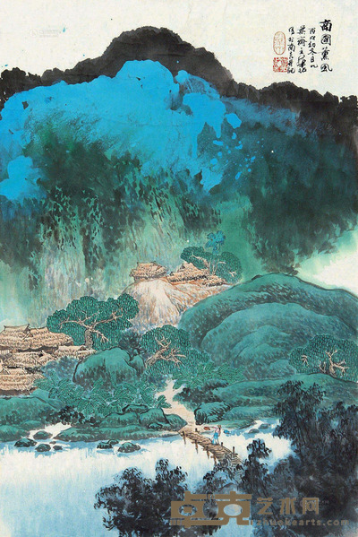 华拓 南国薰风 70×46cm