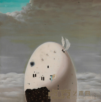 范佳 2009年作 诞生 100×100cm