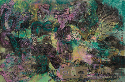 邵飞 2002年作 丰收 119×181.6cm