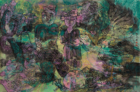邵飞 2002年作 丰收