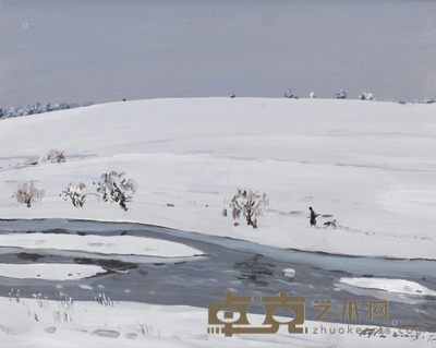 孙景波 2003年作 风景 40×50cm