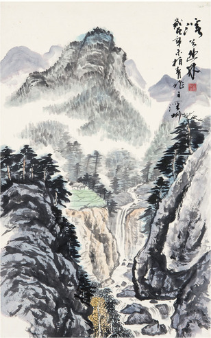 俞柏青  山水