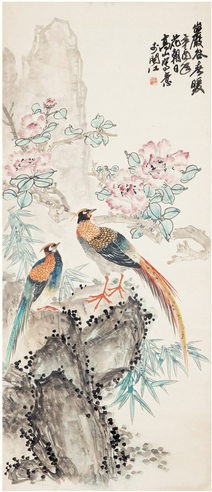 郑百重  花鸟