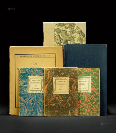 1922－1931年作 《中国陶器》等 共6册