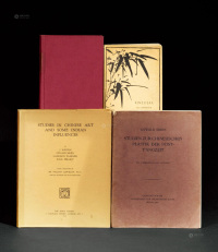 1927－1945年作 奥斯伍尔德·喜仁龙佛像 石雕研究著作 共4册