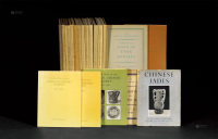 限量发行东方陶瓷学会（伦敦）1936－1981年会刊16册 1948年《中国玉器展》2册等 共20册