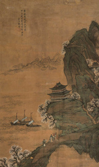 赵澄 1624年作 东坡夜游 镜片