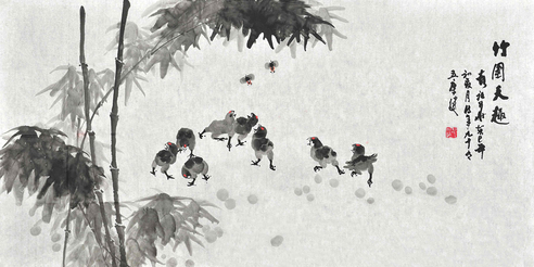 彭祖华      小鸡