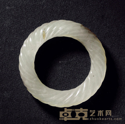 明或更早 绞丝环 直径3.5cm