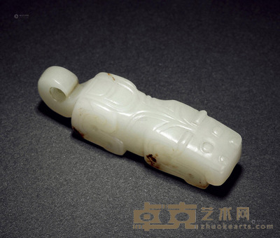 明或更早 玉虎 长4cm