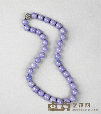 紫翡翠项链 