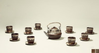 清 紫砂茶壶 （一套）