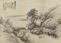 戴熙  戊午（1858）年作 万横香雪