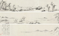 李流芳 戊午（1618）年作 寒林平远图