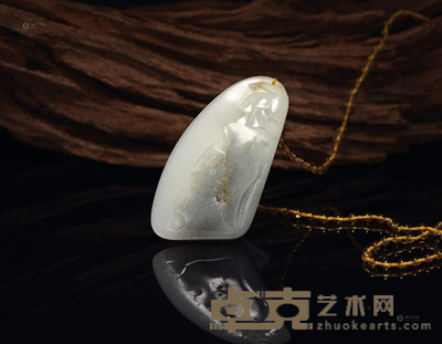 杨曦 清莲 8.2×4.2×1.4cm