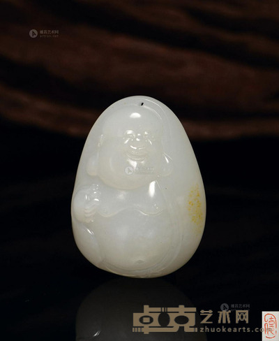 吕德  笑口常开挂件 4×3.1×1.8cm