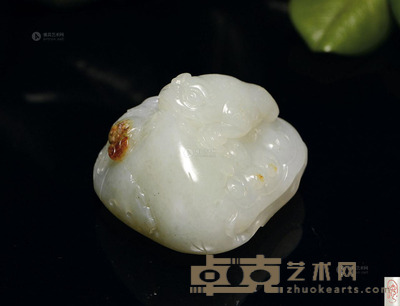 吕德 金蟾把件 4.8×4.3×3.2cm
