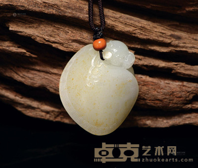 穆宇静 龙龟挂件 4×3.3×1.9cm