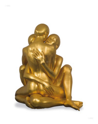 UNMASK     2006年作 KKoh111 No.1（系列：身体） 金箔、玻璃钢雕塑