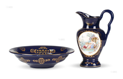 20世纪中期 陶瓷器皿 （两件）