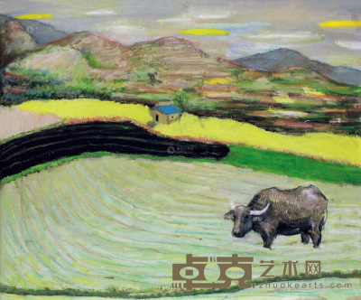 康凯     2013年作 风景 布面油画 50×60cm