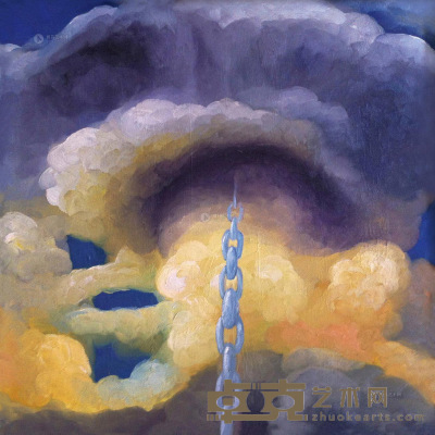 张永红     2013年作 云图腾七 布面油画 60×80cm