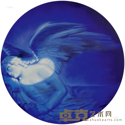 杨雪勇     2014年作 逝去的夜色1 布面油画 80×80cm