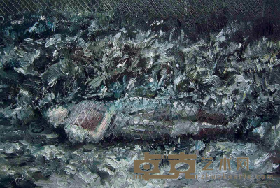 刘超     2011年作 时间2011.11.7 布面油画 25×37cm
