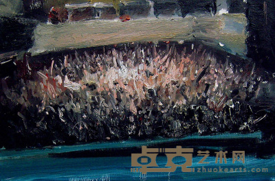 刘超     2012年作 时间2011.11.16 布面油画 25×37cm