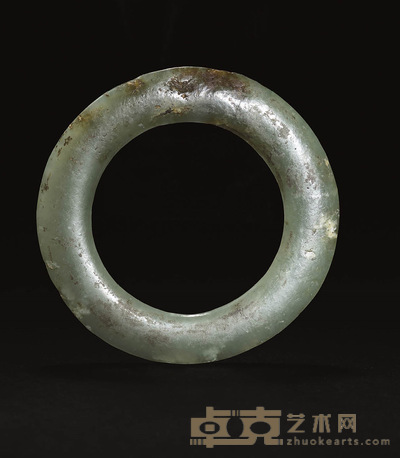 玉环 直径8.4厘米 内径5.3厘米 厚0.3厘米