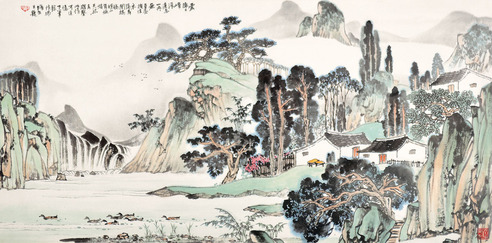 朱修立     山水
