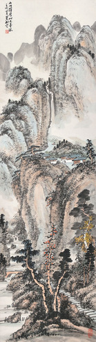 黄叶村     山川浑厚