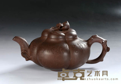 吴汉文刻绘紫砂壶