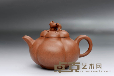 紫砂上合桃壶