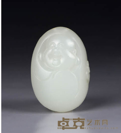 白玉籽料小佛