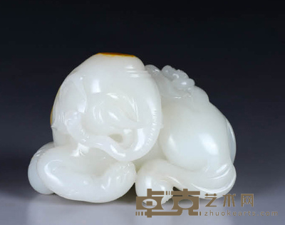 白玉封侯拜相挂件