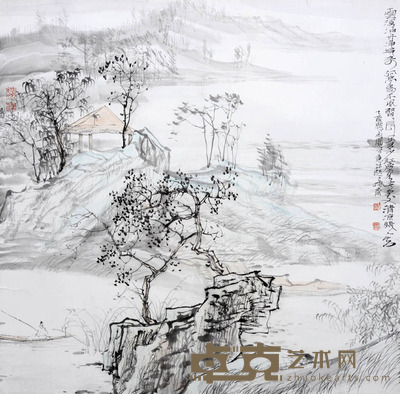 陈玉圃 山水 60X60