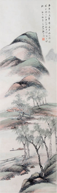 杨伯润　 山水