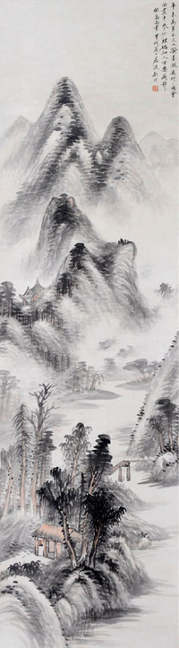 顾沄 山水