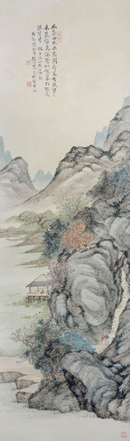 包公超 山水