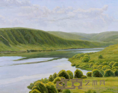 庄洪生 油画春阳 55X70