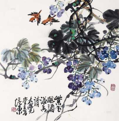 王培东     花鸟