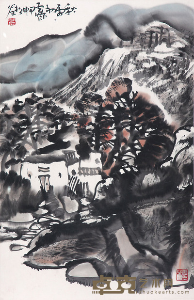 朱松发 秋意浓 44×68cm