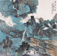 杨镛 山水