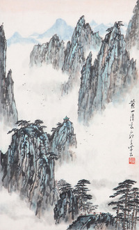 蒋孝游 山水