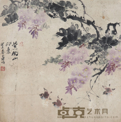 云乐 紫薇山印象 67×67cm