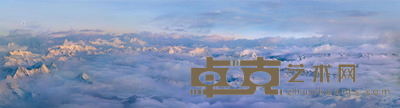 余慧文 天际 71×260cm