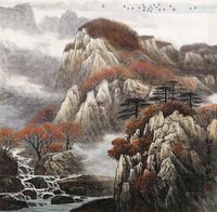 王茂彬 红叶染秋山