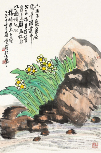 曹简楼  水仙