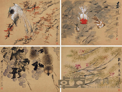 虚谷 花鸟松鼠等